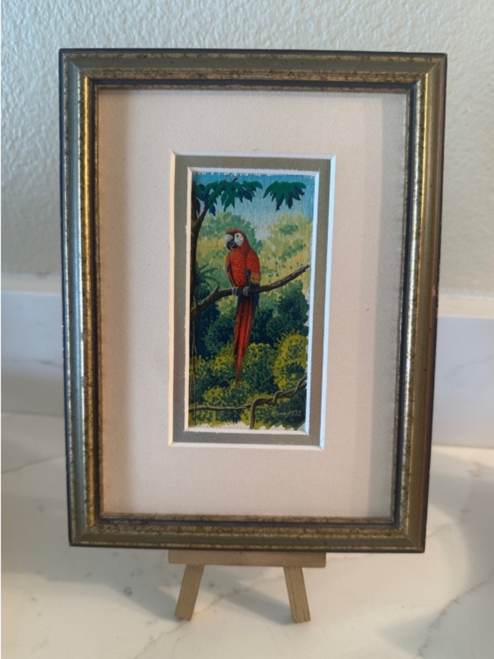 2004 Original Watercolor Signed and Framed no glass